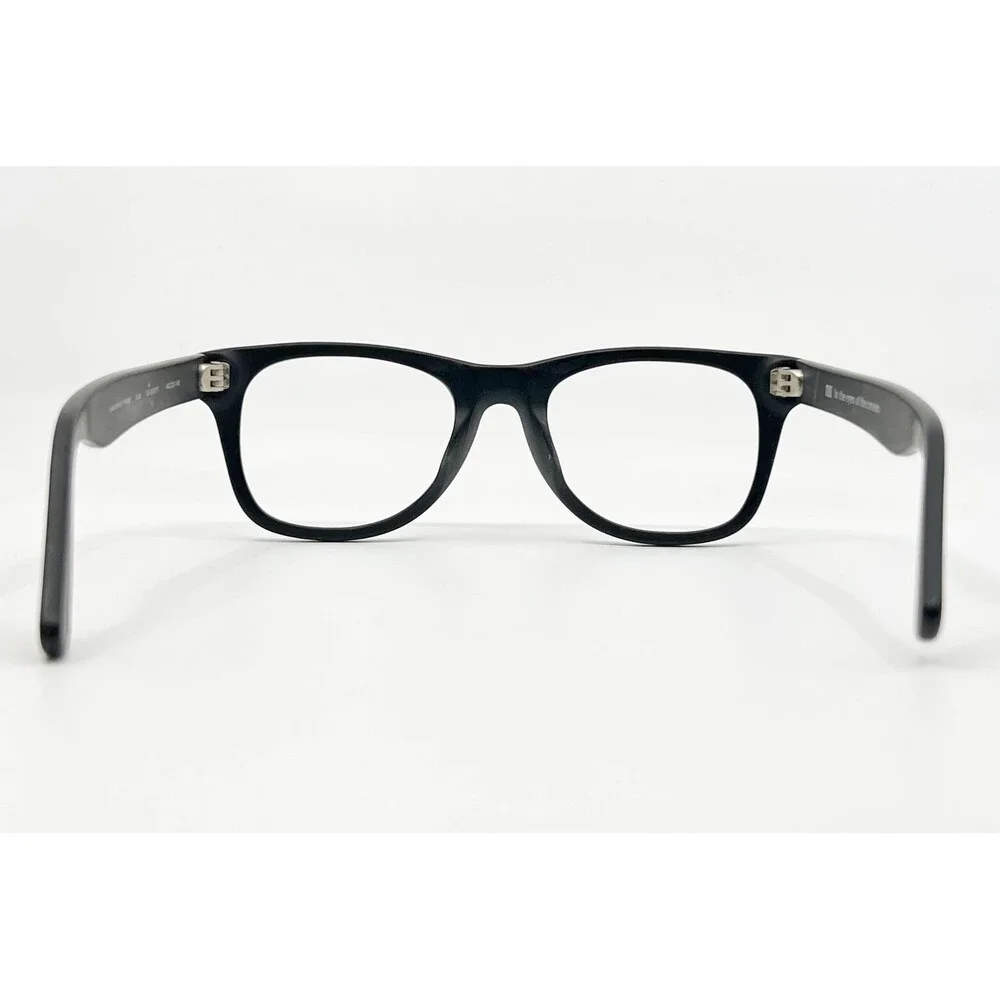 In the eyes of the beholder Eyeglasses Unisex Black Wayfarer 49-20-140 44679